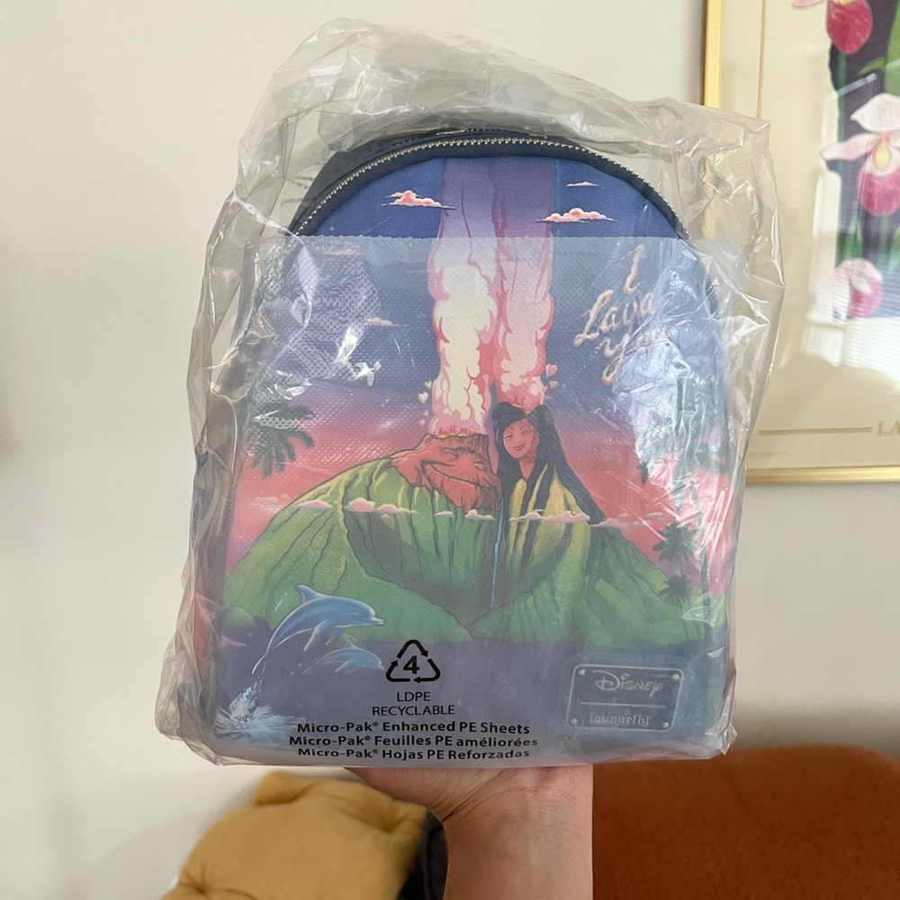 Loungefly I Lava You Mini Backpack Limited Edition